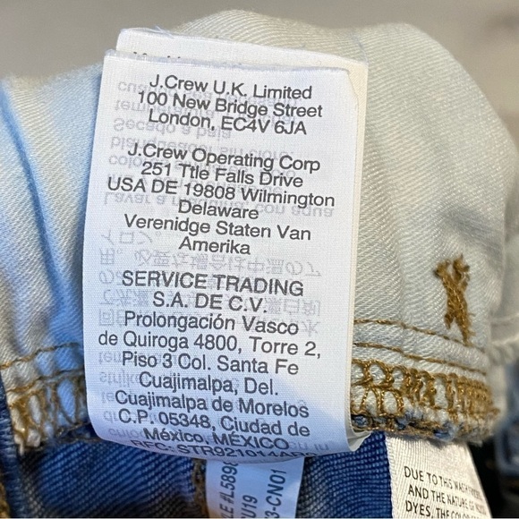 Madewell Roadtripper High Rise Raw Hem Jean Shorts, Medium Wash, Size 27 - Picture 7 of 10